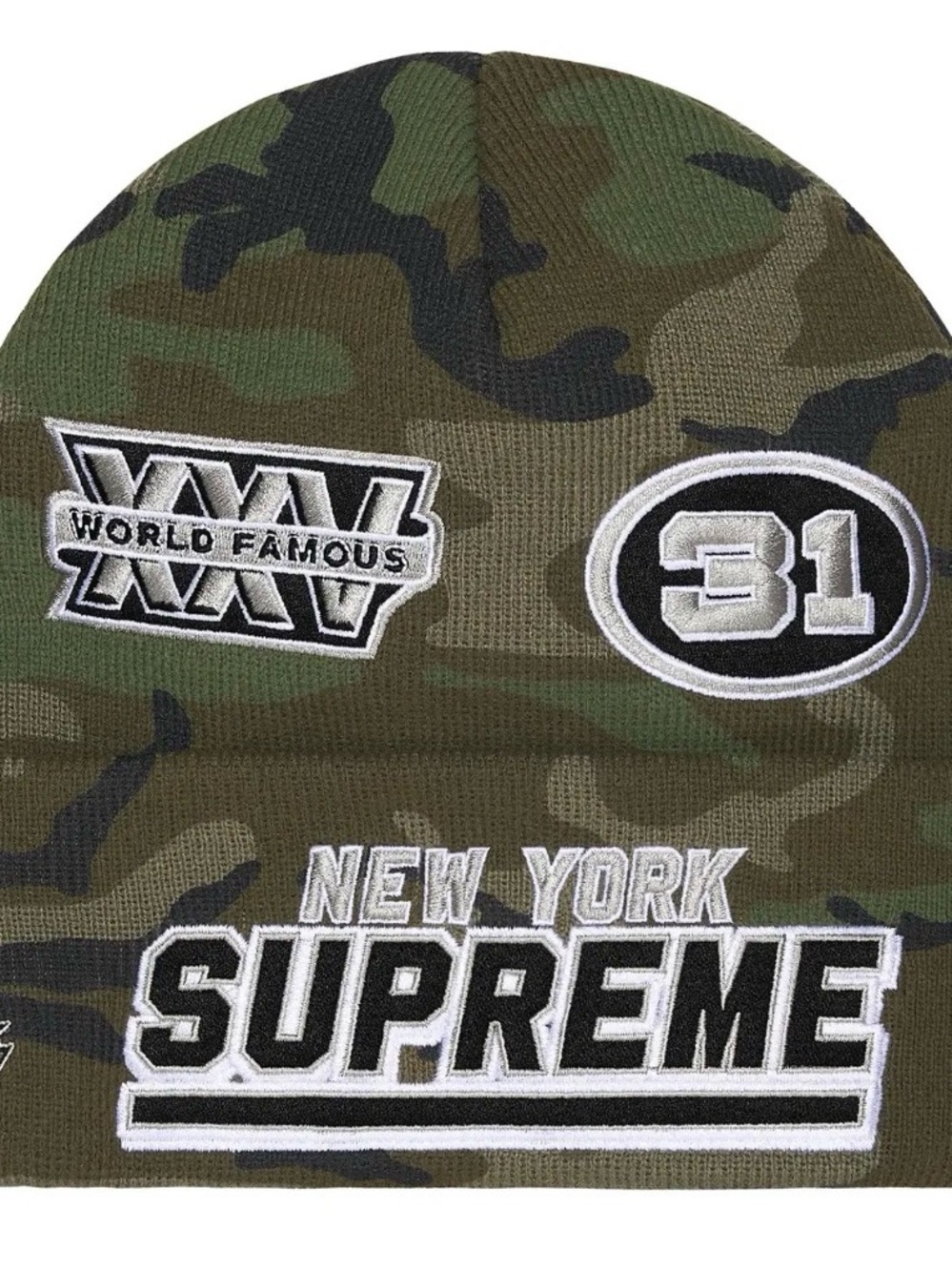 Supreme New Era Football Beanie
Woodland Camo